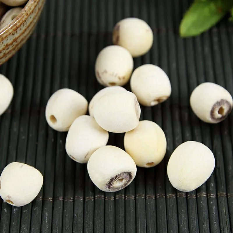 新莲无芯白莲子干货去芯磨皮白莲子500g包邮