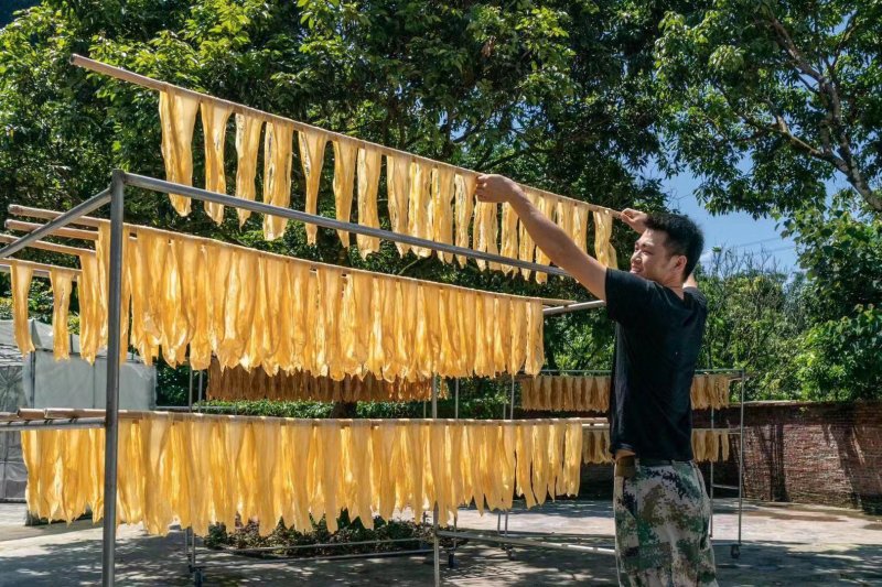 精工出好品质[耶]畲乡山水腐竹厂[耶]出品值得信赖[强]