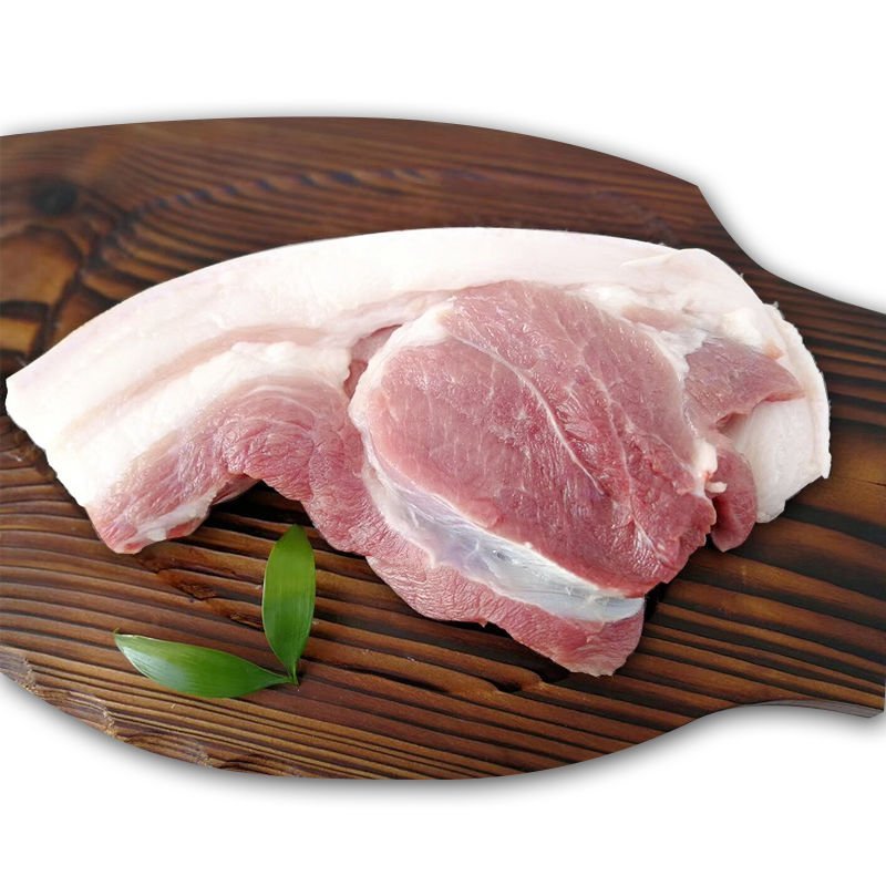【三斤装】土猪肉农家散养猪腿肉大别山黑猪肉瘦肉五花肉新鲜