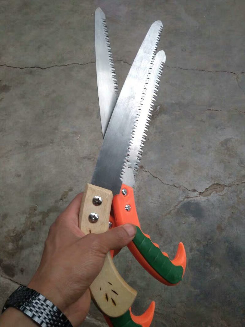 家用木工锯弯锯子手板锯木柄手工锯子钢锯园林锯果树锯手据伐