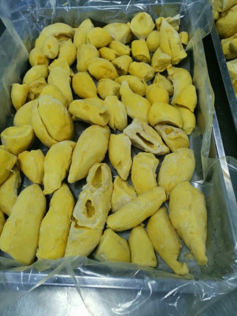 金枕头榴莲肉，冷冻金枕头榴莲肉