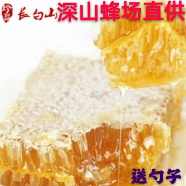 长白山蜂巢蜜250克椴树蜂巢蜜产地直销