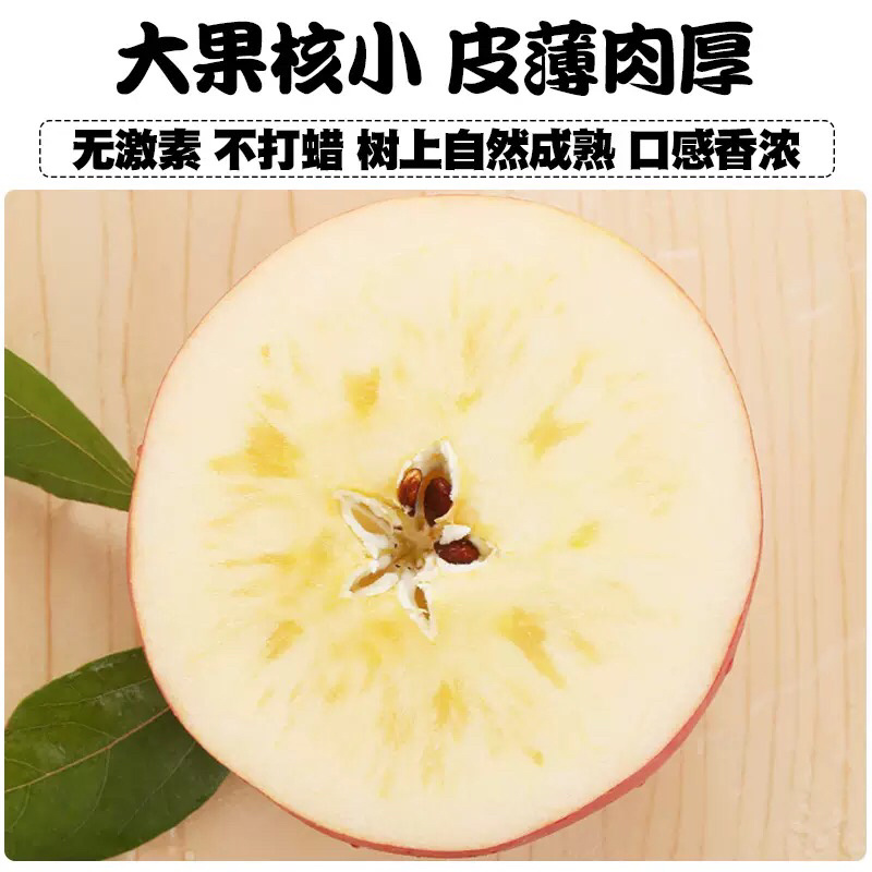 一件代发10斤陕西红富士苹果新鲜嘎啦苹果脆甜新鲜水果