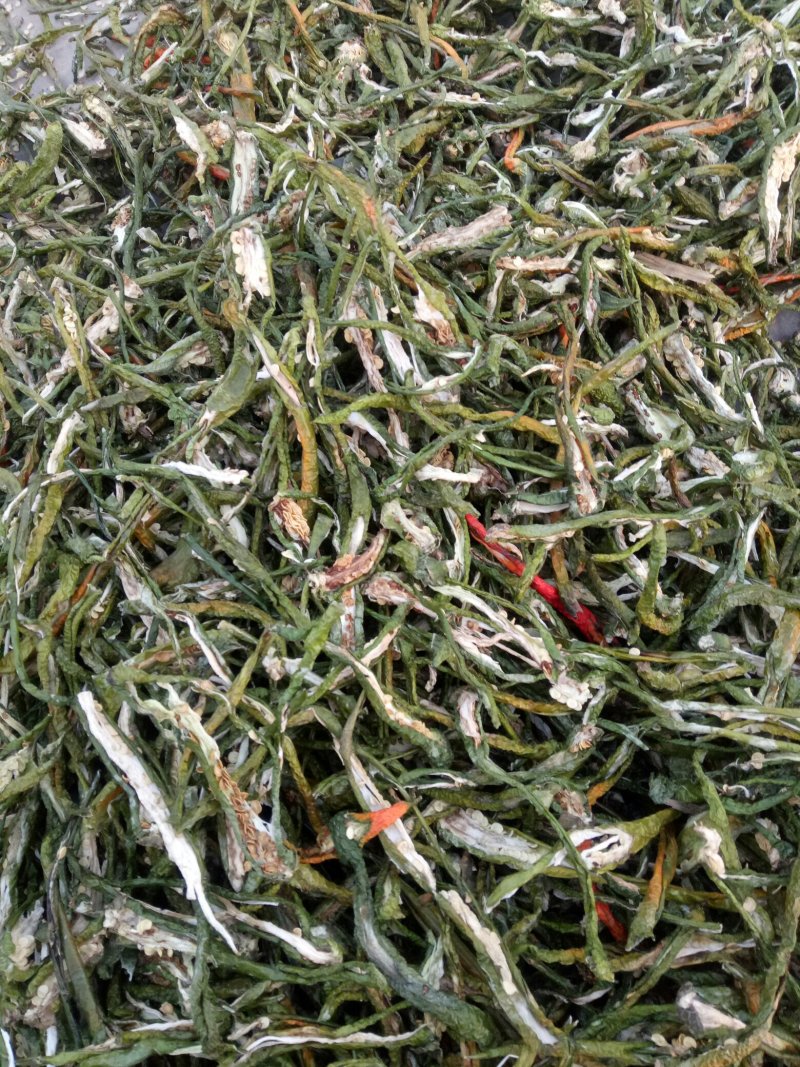青辣椒干