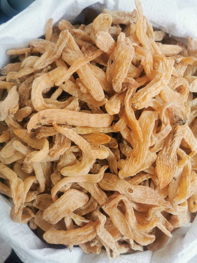 正宗云南昭通野生特大天麻小草坝无硫切天麻片