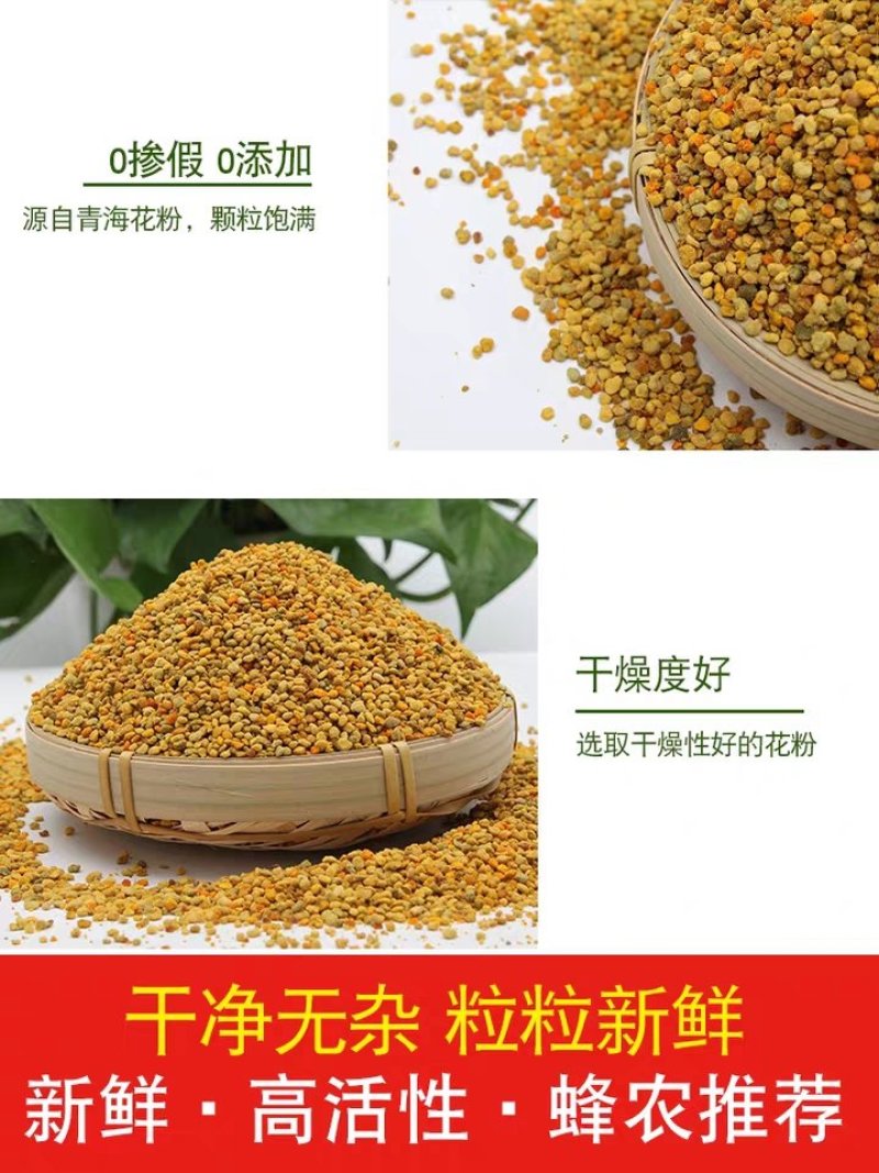 油菜花粉蜜蜂花粉饲料养蜂喂蜂代用花粉天然养蜂工具杂粉