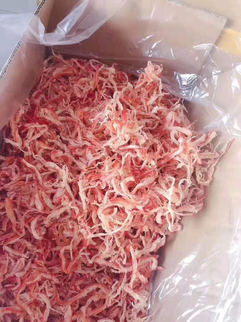 鱿鱼丝特别好吃，老少皆宜，二斤起包邮，量大从优