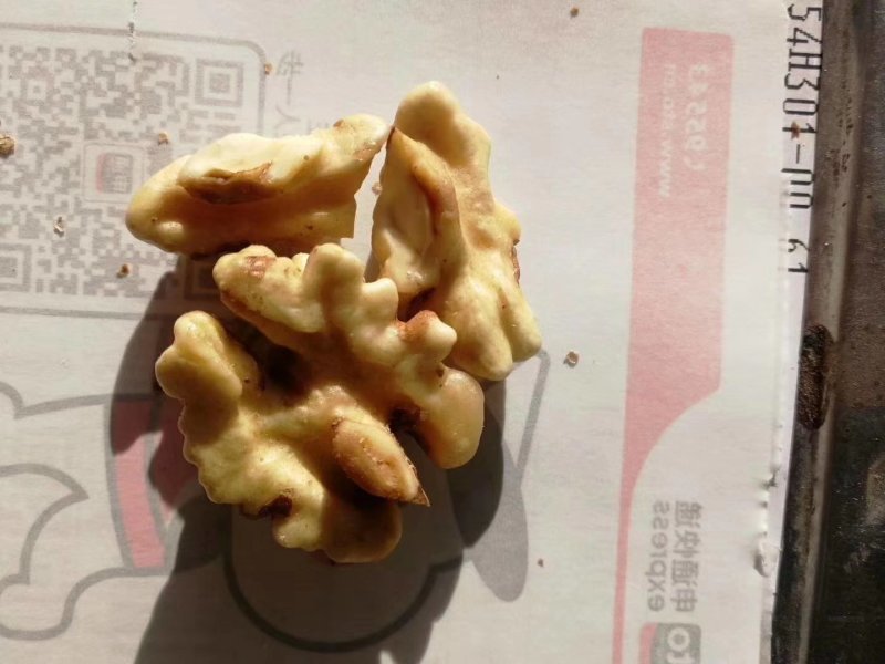有好货拿样阿克苏纸皮核桃炒熟核桃大厂加工开裂正常有味好吃