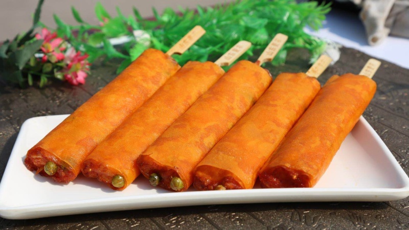 春卷炸排（肉蔬）