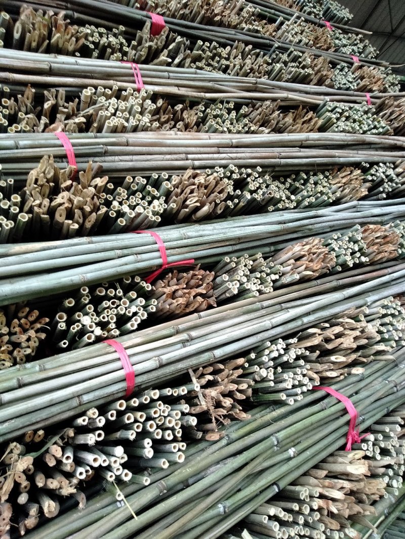 大量批各种规格的菜架竹竿量大丛优