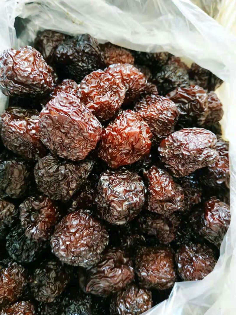 茌平特产乌枣，黑枣，又名焦枣，熏枣