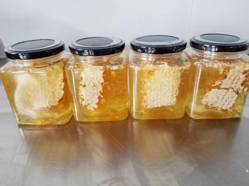 【蜂场直销】整脾切割巢蜜老蜂巢蜜纯蜜纯蜜假一陪十