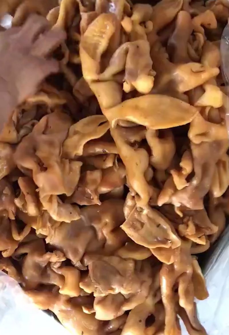 山东省阳信熟羊脸皮真空包装凉拌辣炒做汤