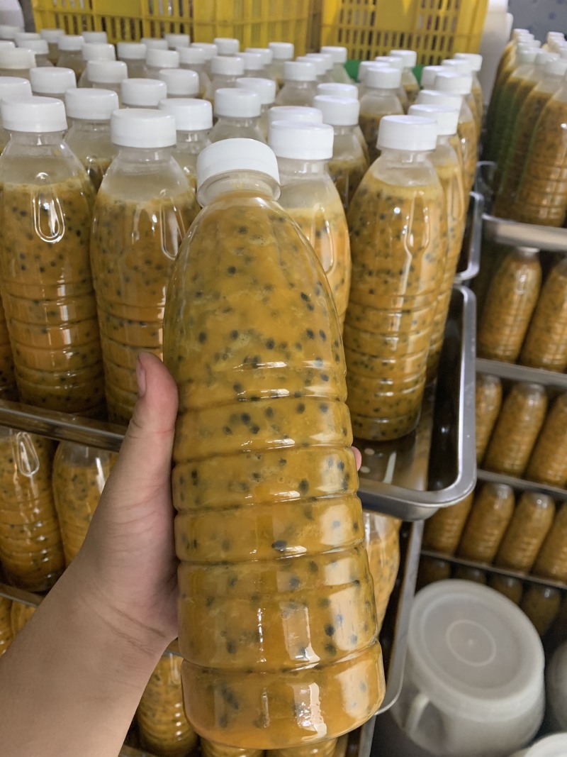 源头工厂直营百香果浆速冻百香果原浆果酱果朝食品