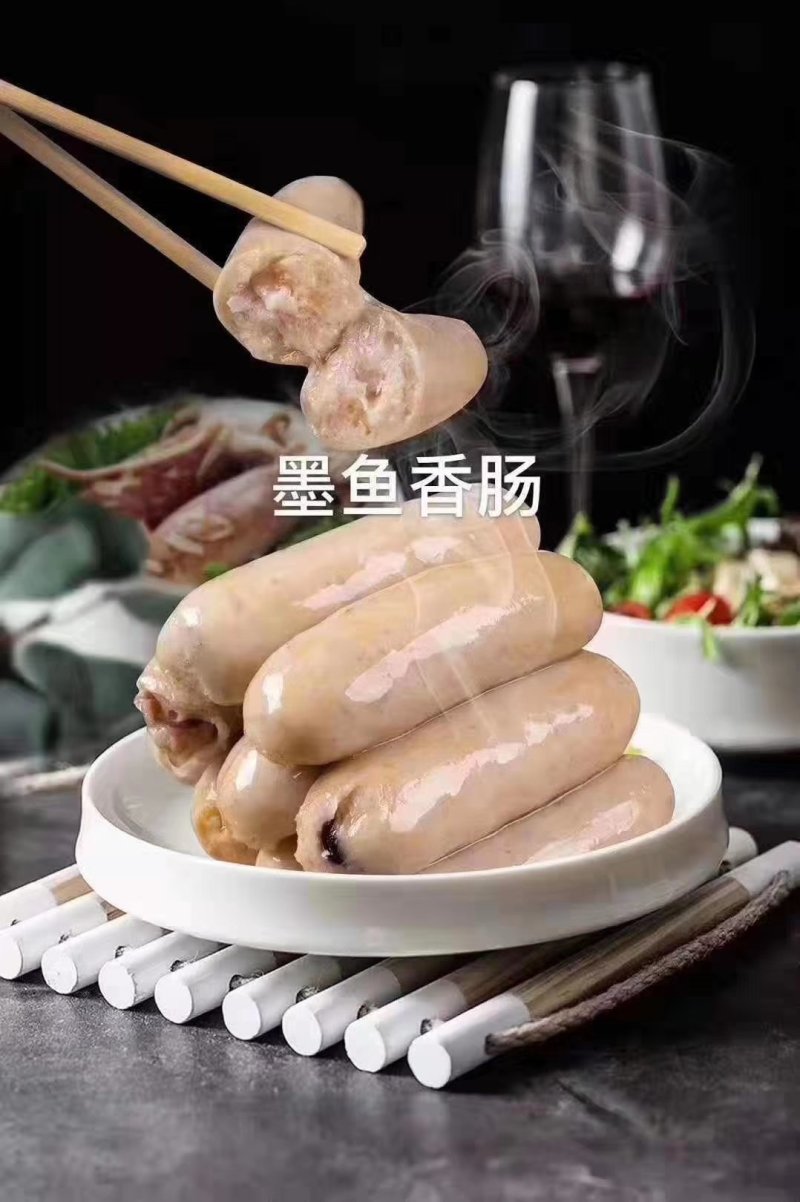 东山特色小吃墨鱼肠墨鱼虾肠