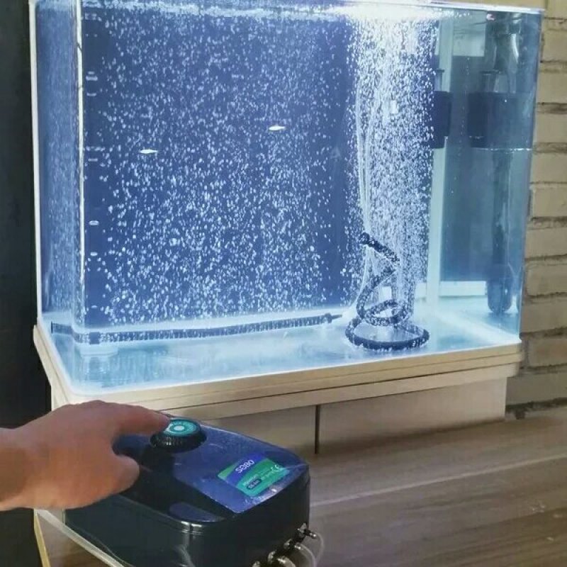 氧气泵鱼缸养鱼松宝增氧泵静音增氧机气泵小型制氧机养鱼用打