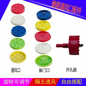 中蜂蜂箱养蜂专用工具多功能通风口中蜂防盗塑料加厚蜜蜂蜂箱