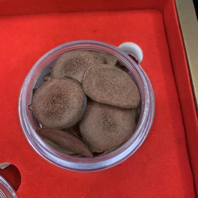 精品七宝礼盒鹿茸片鹿鞭片玛卡片黑枸杞黄芪片