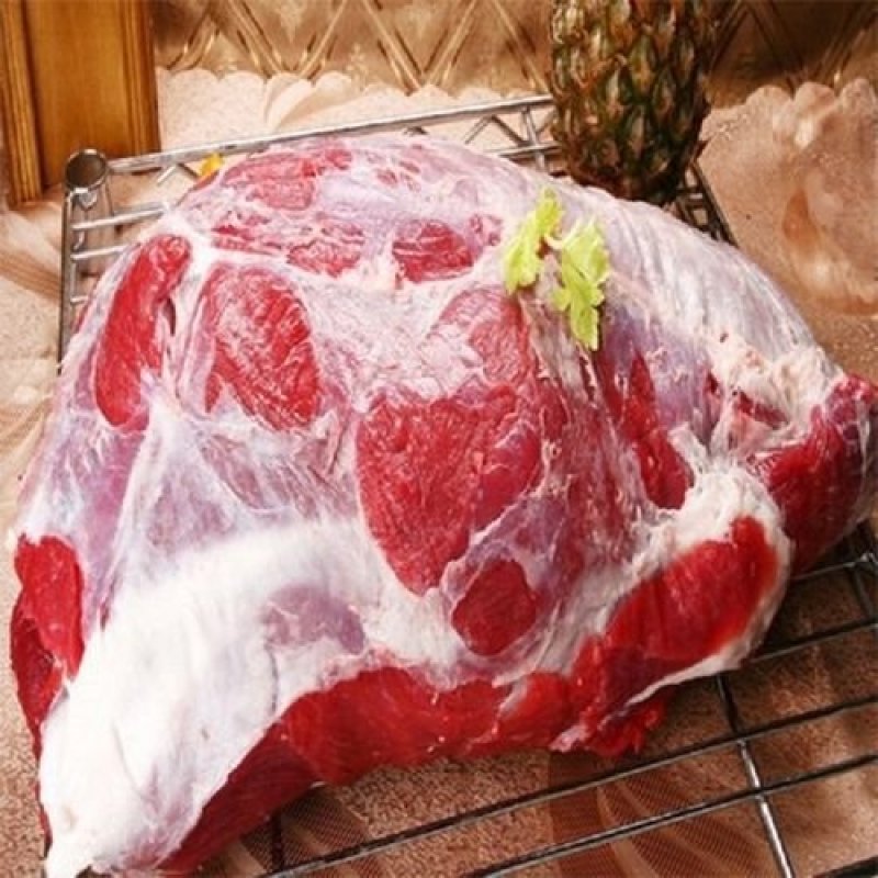 精修去骨羊腿肉生羊肉5斤内蒙草地羊烧烤专用