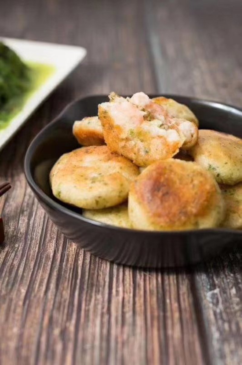 海苔虾仁饼