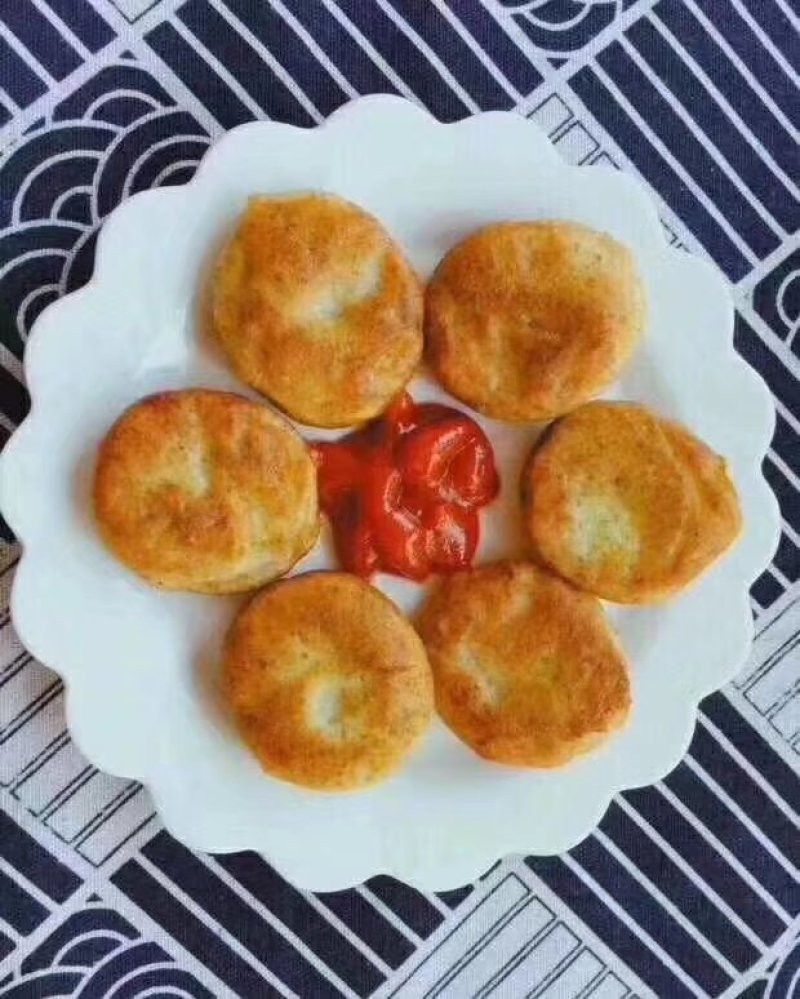 海苔虾仁饼