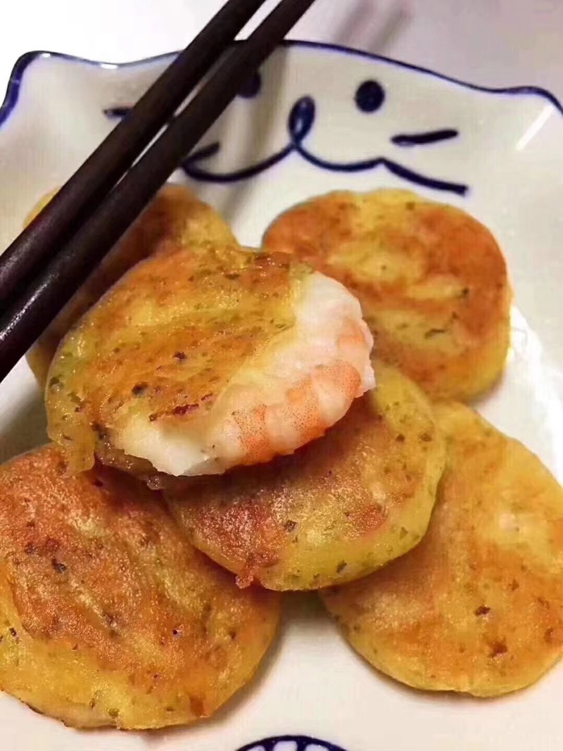 海苔虾仁饼