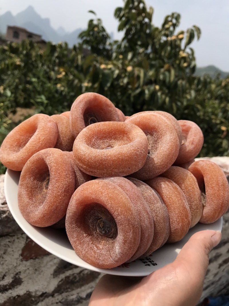 2026包邮原汁原味广西农家柿饼一件代发边晒边卖一级品质