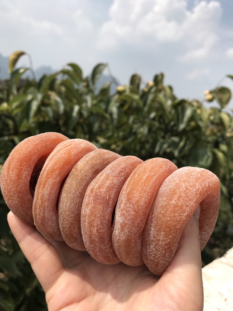 2026包邮原汁原味广西农家柿饼一件代发边晒边卖一级品质