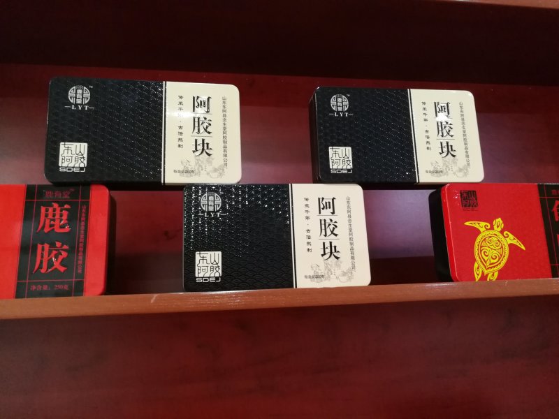 东阿特产阿胶片产地直销量大从优包邮