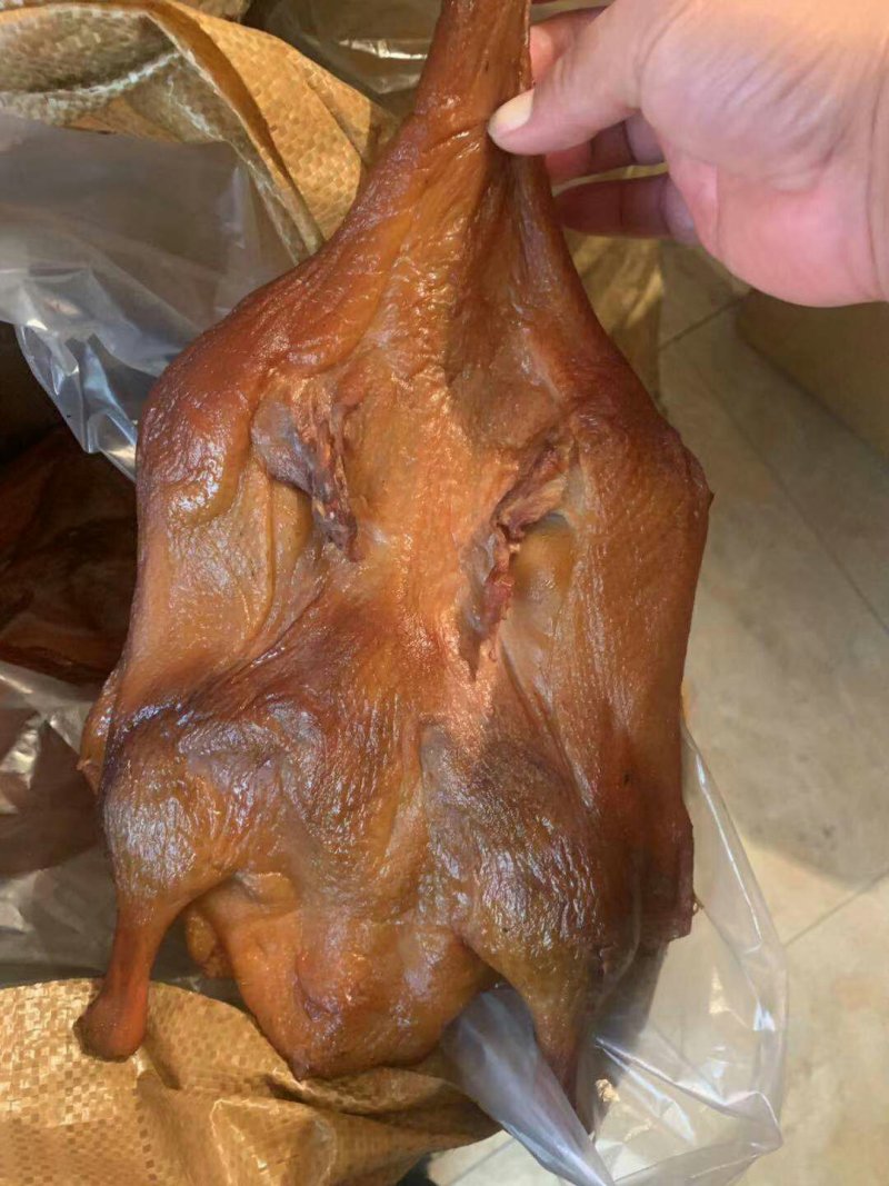 烟熏板鸭，一件18只