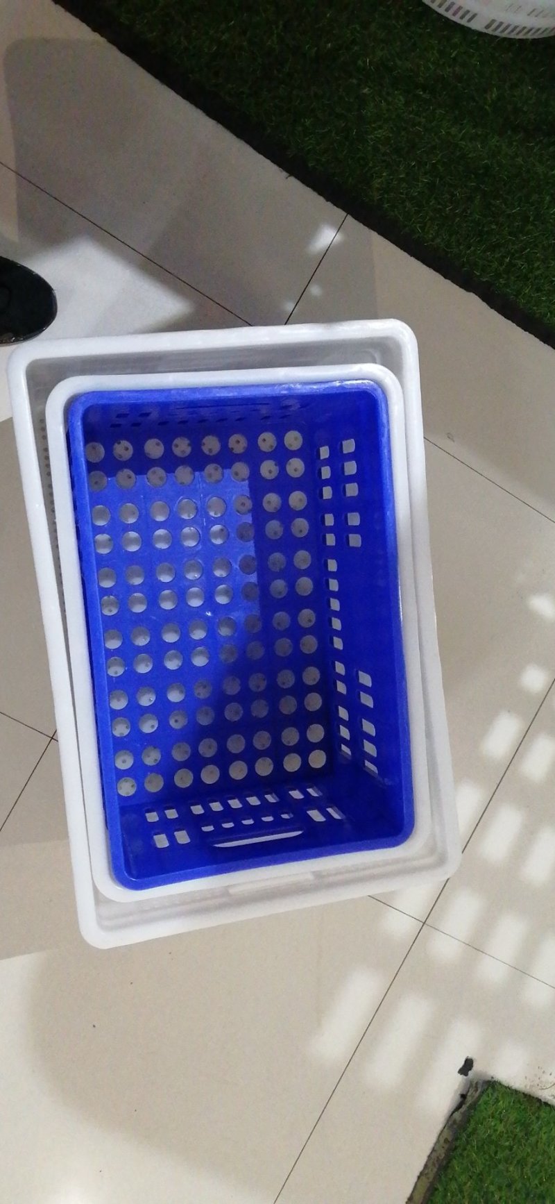 水果蔬菜框塑料周转箱周转筐可叠放，坚固耐撞击，使用寿命长