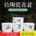仿陶瓷树脂花盆荷花盆塑料花盆