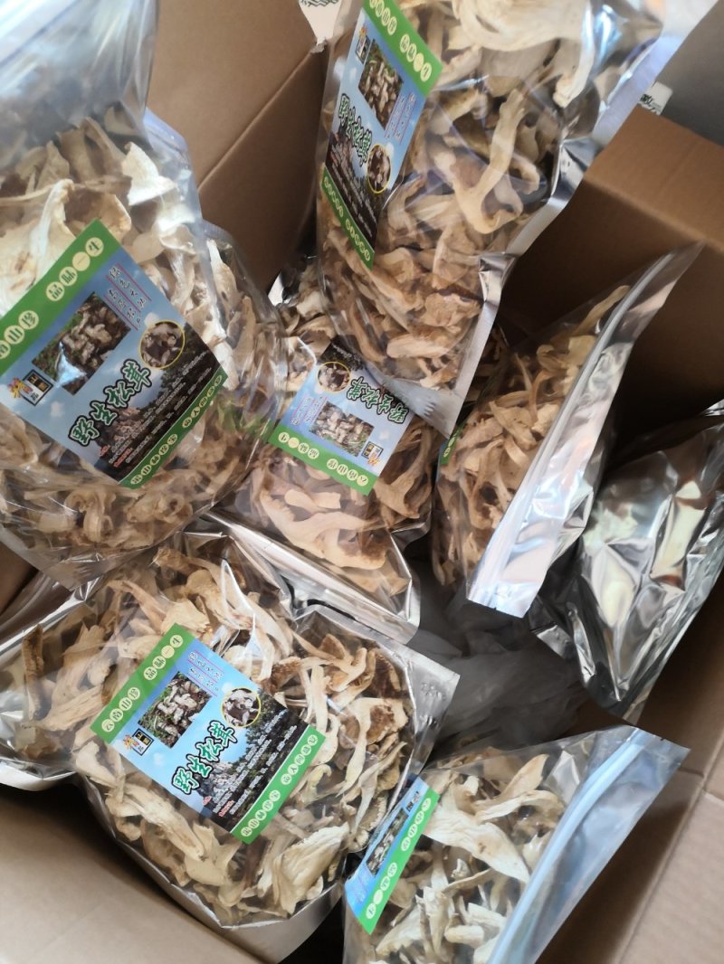 香格里拉松茸干片袋装一件代发批发包邮