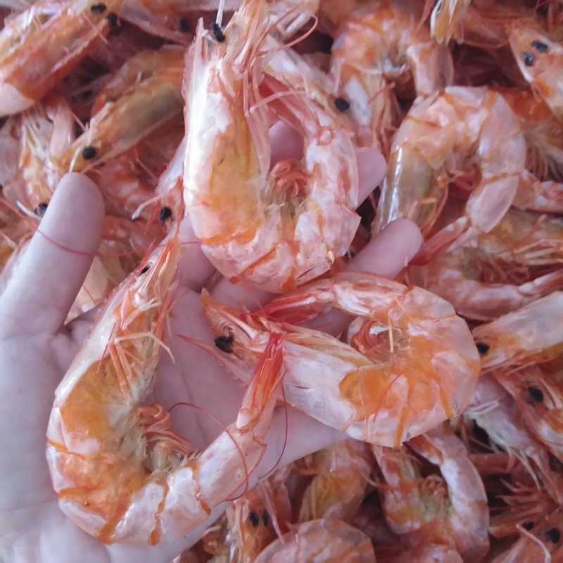烤虾白虾虾干35条烤虾海鲜干货干货即食虾干