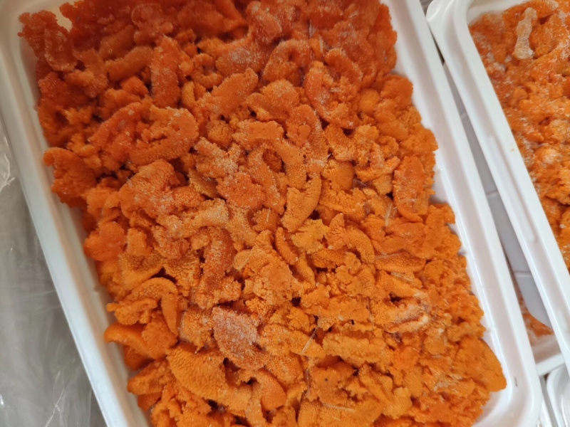 海胆肉漂烫后200壳一盒