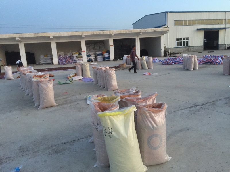 湖北随县桃胶源头基地工厂产地直供机磨水洗金黄圆珠大量批发