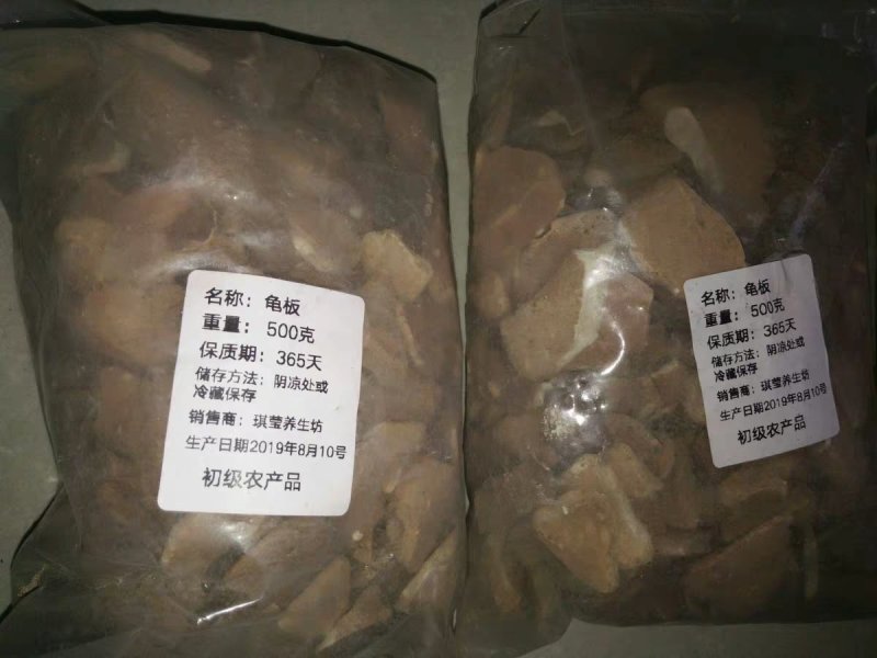 制龟板炙龟板醋龟甲制龟板醋龟板农家初选