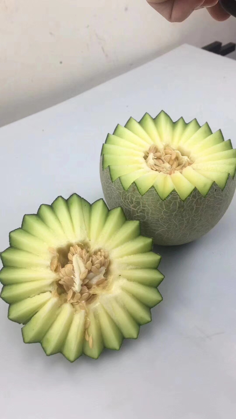 海南新鲜水果三亚网纹瓜粗纹瓜玫珑瓜电商社区平台代发