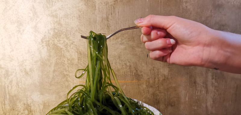 淡干海带丝烘干压缩海带丝海洋蔬菜顶刀丝海带