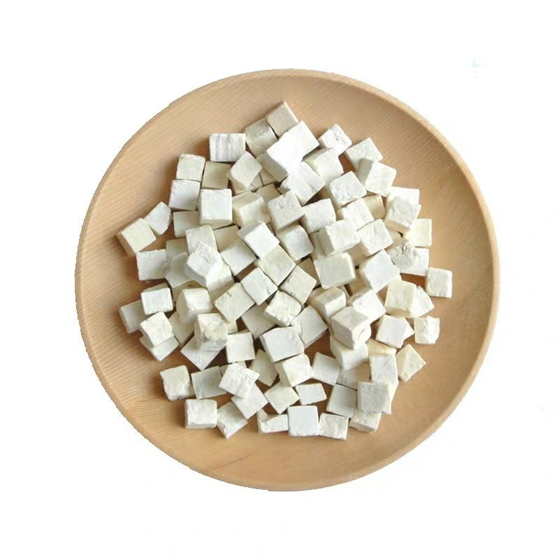 岳西茯苓500克包邮茯苓粉食用天然无硫中药材白茯苓丁块片