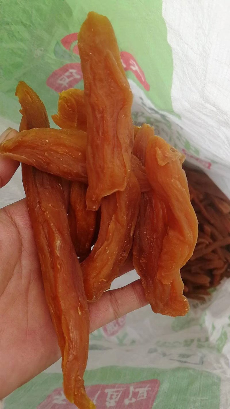 粤北红薯干，软糯香甜，原味不含任何添加剂