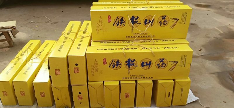 河南焦作温县鲜挖红皮铁棍山药，正宗垆土地山药干面甜