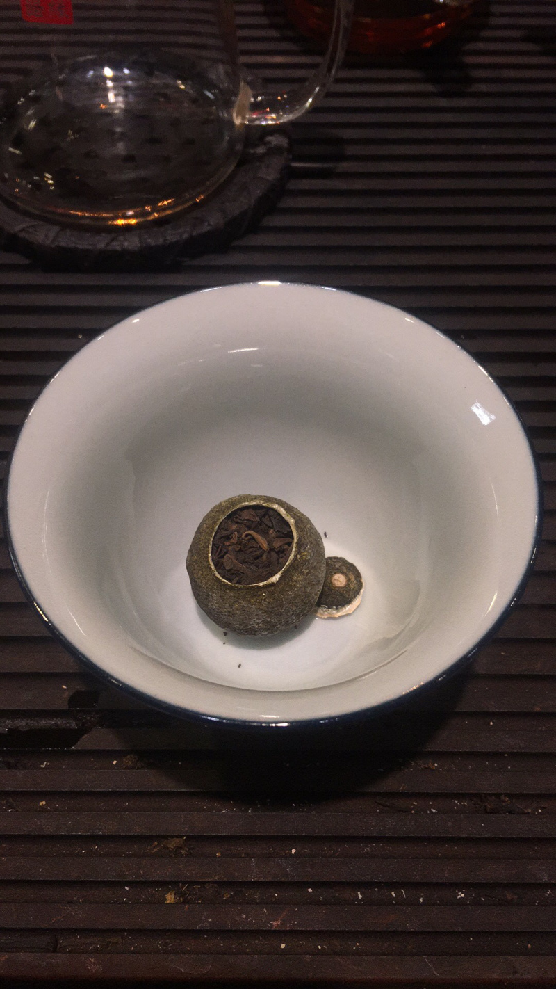 广西梧州六堡茶特级小青柑（新柑）（一罐60个左右）