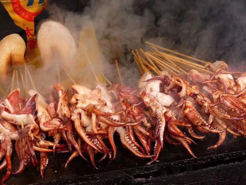 脆口鱿鱼须新鲜冷冻章鱼足无冰衣八爪鱼足