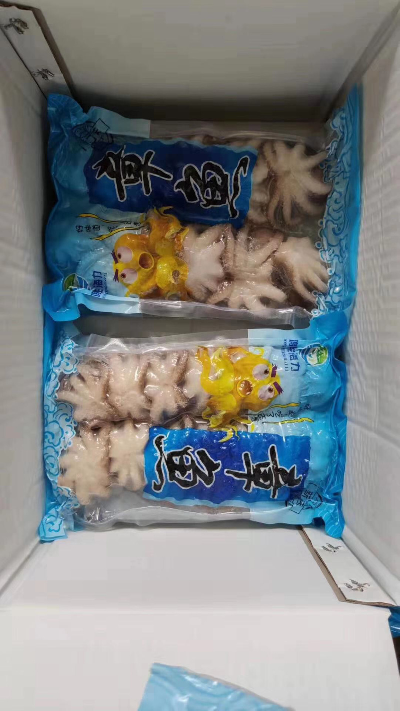 八爪鱼新鲜冷冻小章鱼网红爆头小鱿鱼自热火锅麻辣海鲜