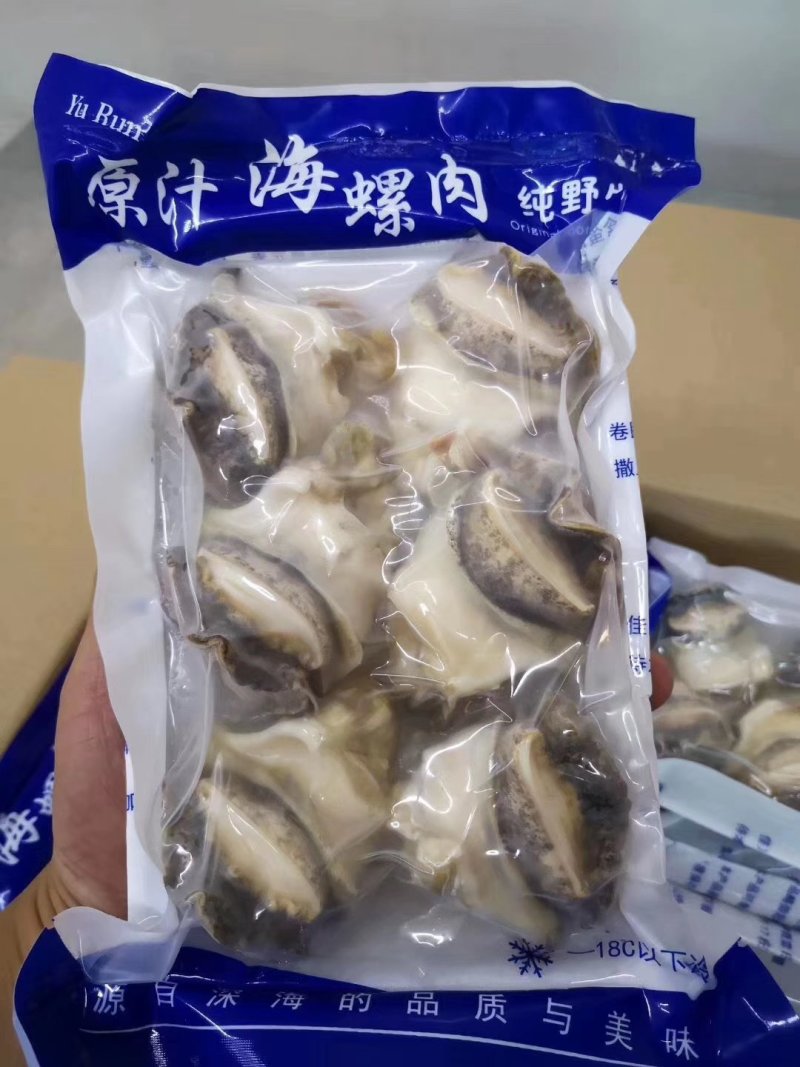 辽宁东港新鲜加工的原汁海螺肉