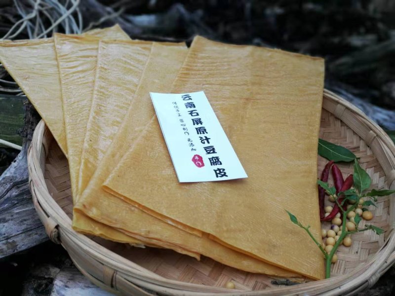 原汁豆腐皮石屏豆腐皮无添加豆皮
