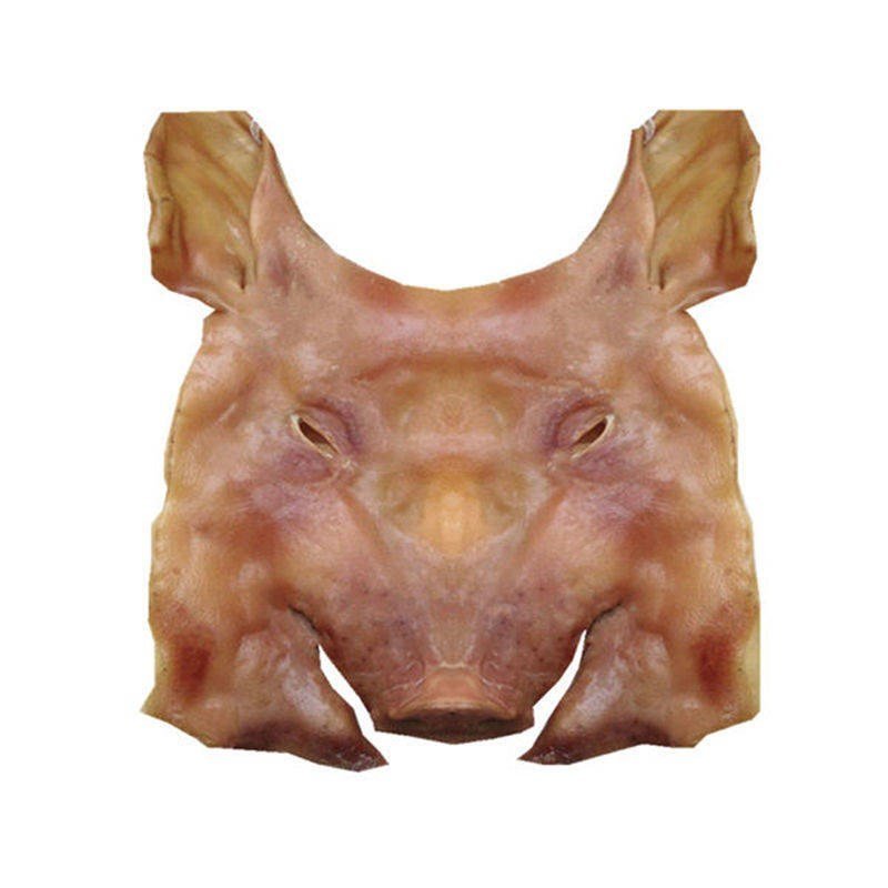 咸猪头腊猪头肉带耳朵非烟熏猪脸肉猪头皮农家腊肉猪嘴