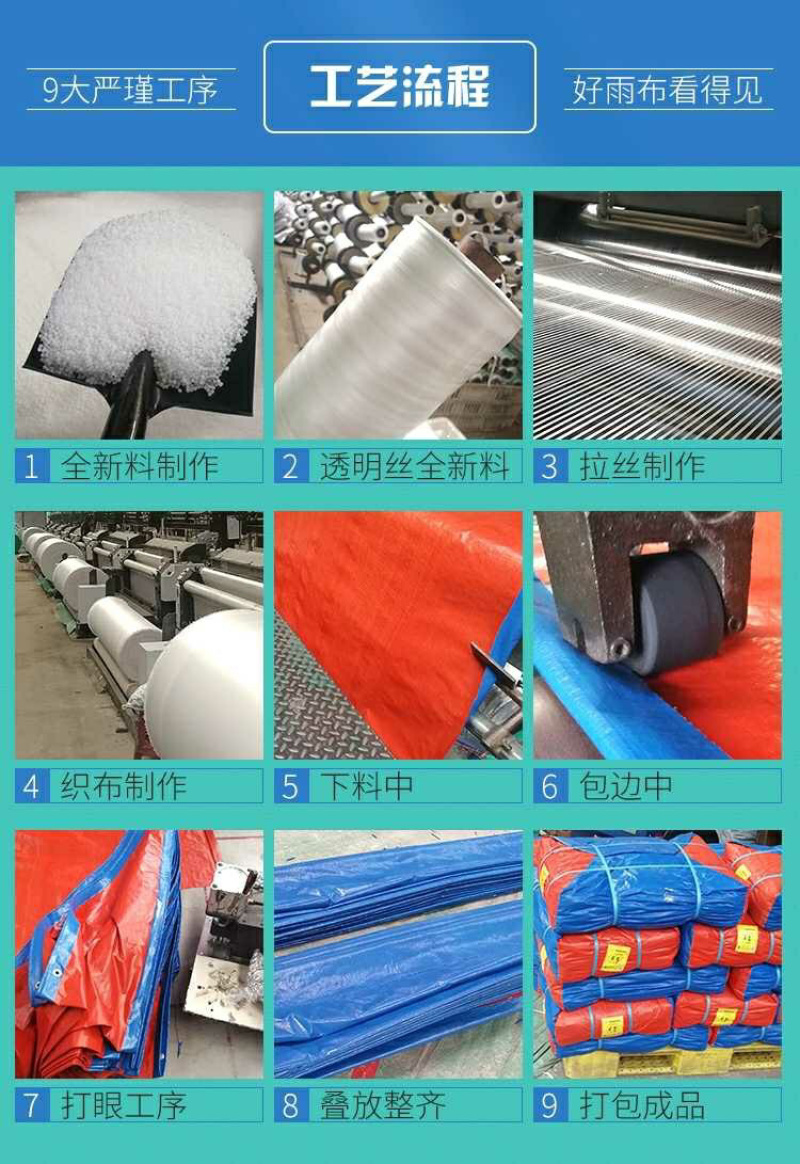 正品加厚防雨布防水防晒布油布户外蓬布遮阳雨帆布