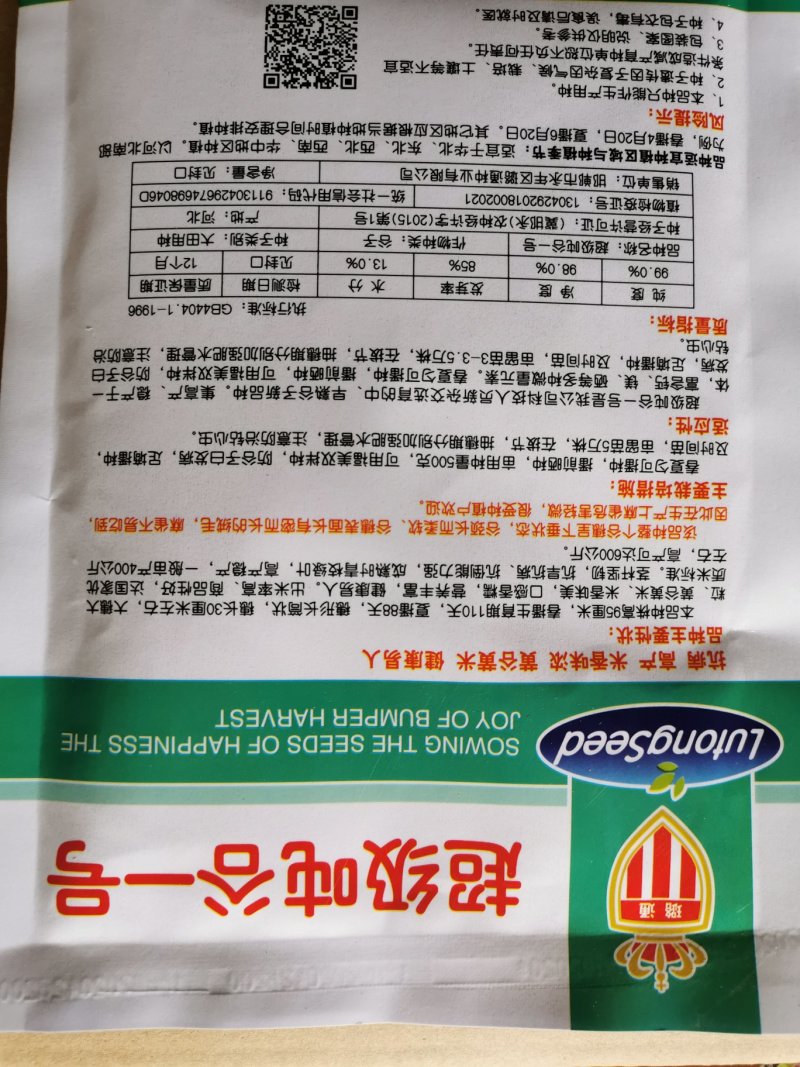 吨谷一号谷种黄谷黄米优质谷种